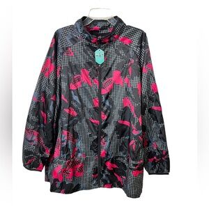 🔥🔥Lularoe Jackets & Coats 3XL LuLaRoe Rise Determined Jacket, Color Burgundy